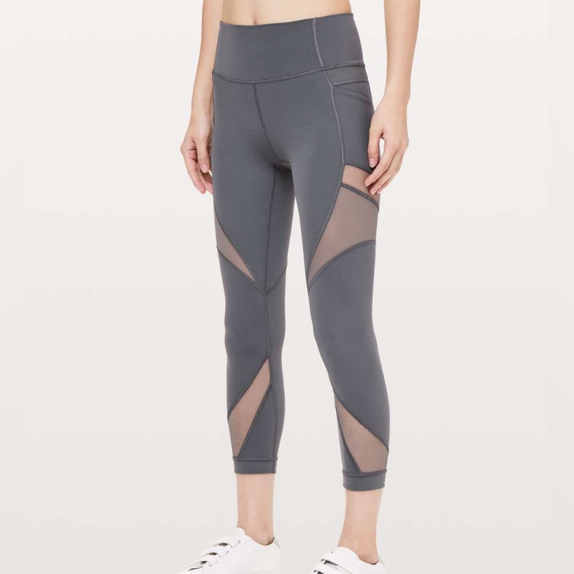 Lululemon Mesh In Motion Crop *23"